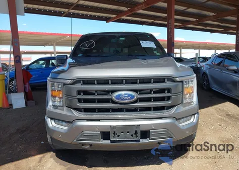 2022 Ford F-150 Lariat from USA, damaged, VIN 1FTFW1E84NKD18731